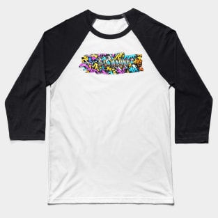 Wayne Graffity Style Baseball T-Shirt